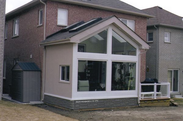 Sunrooms — M & M Windows
