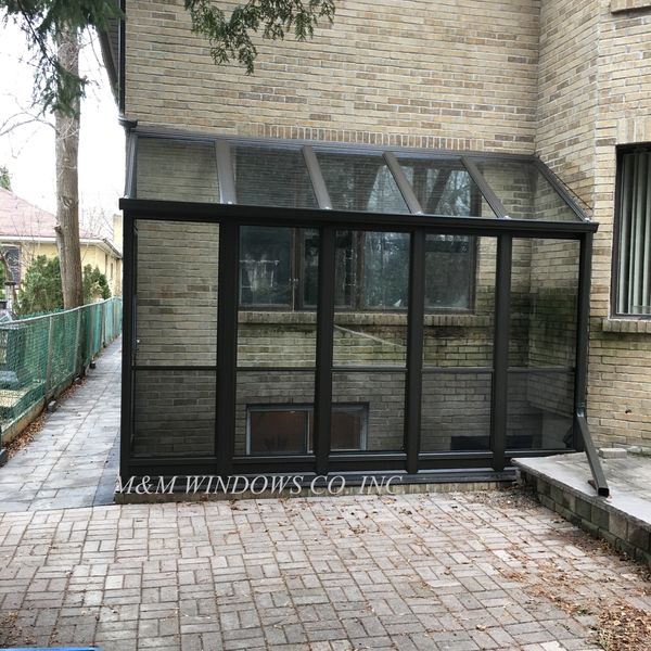 Glass Roofs — M & M Windows