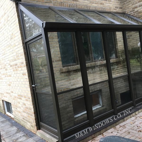 Glass Roofs — M & M Windows