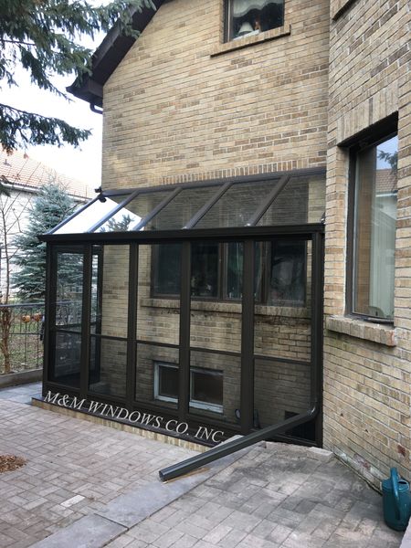 Glass Roofs — M & M Windows