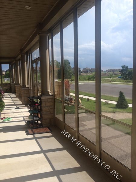 Porch Enclosures project 56 — M & M Windows