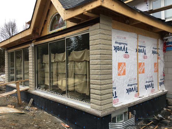 Window wall, living room