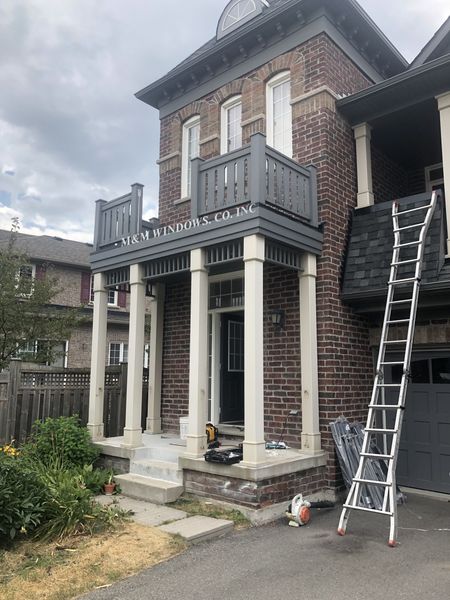 Aluminum railings
